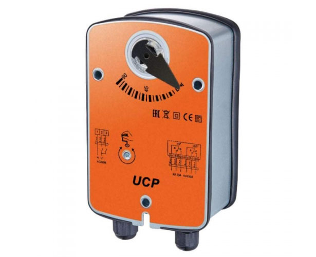 Электропривод UCP UB-24-05 2-х позиционный с возвратной пружиной