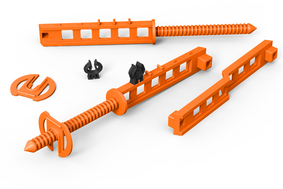 Универсальная стяжка для несъемной опалубки