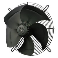 Вентилятор осевой YWF4E-400B-102/47-G нагнетающий на плоской сетке (3700 м³/ч)