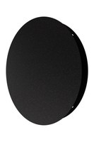 Решетка вентиляционная RVM сетка разъемная на магнитах D200 окрашенная сталь черный ERA