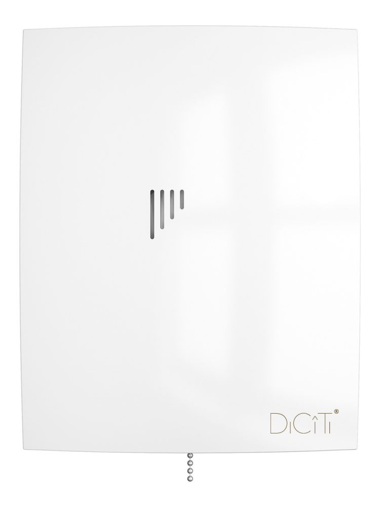 Вентилятор накладной BREEZE D125 обратный клапан тяговый выключатель DICITI