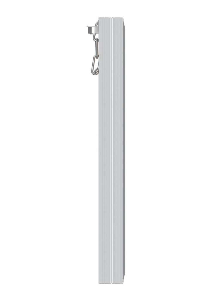 Люк ревизионный D C ERAmo Base 250х400 скрытый монтаж съемный алюминий EVECS
