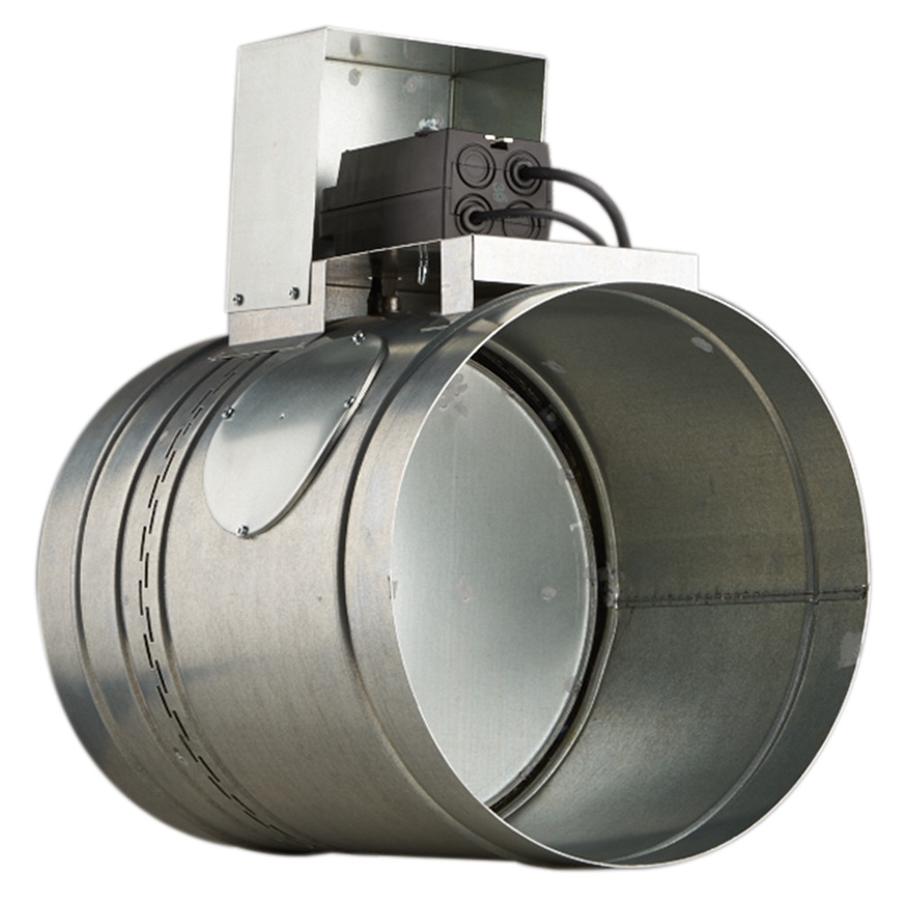 Клапан противопожарный SHUFT SHFDC-120-O-d125-MB230-0-0-Kk-0, Ø125 мм, EI 120