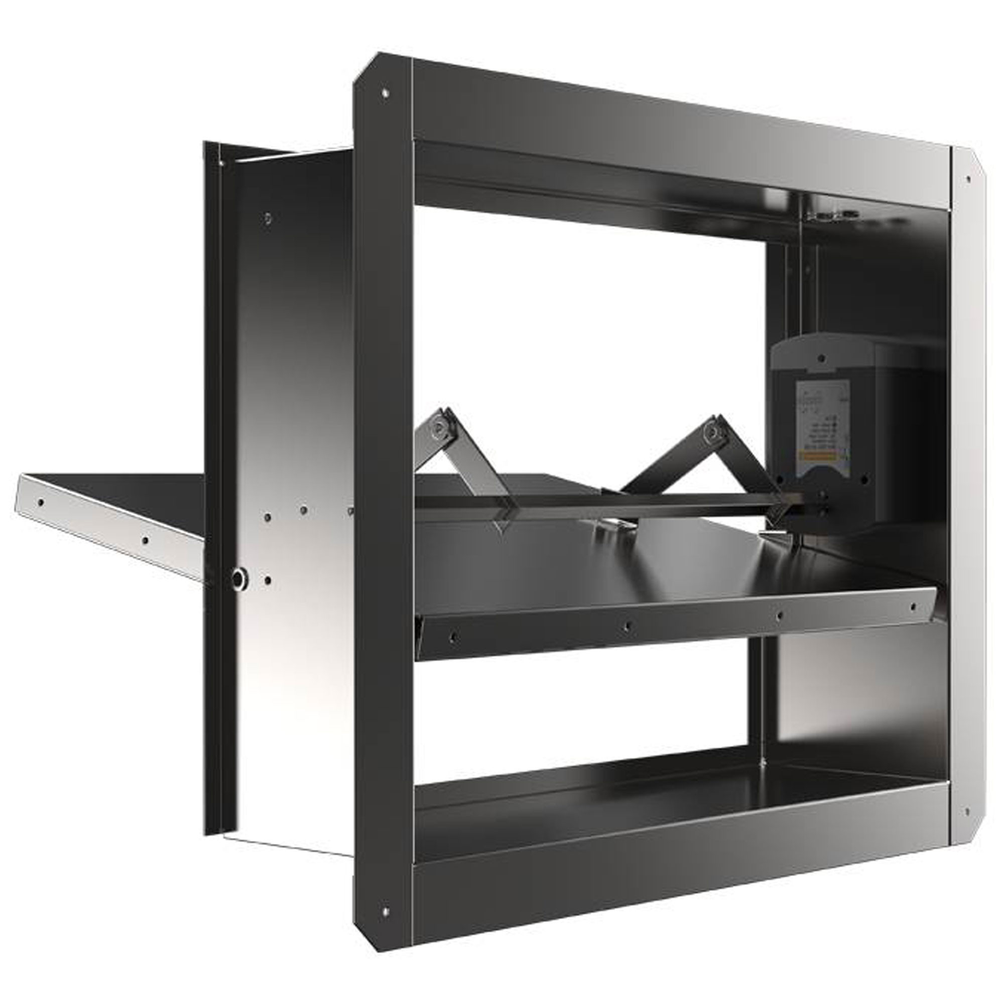 Клапан противопожарный SHUFT SHFDO-60-O-700_150-EM24-0-0-0-0, 700×150 мм, EI 60