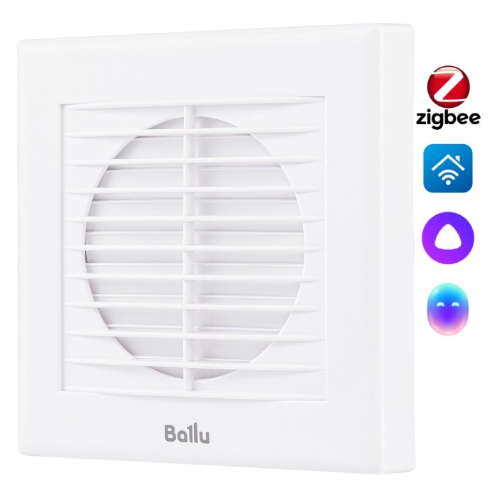Вентилятор вытяжной Ballu BAF-EX 120 G с грав. жалюзи